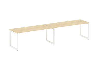 Бенч-стол на 2 раб.места на О-образном м/к Metal system quattro 50x50 50БО.СМ-2.5