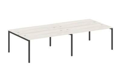 Бенч-стол на 4 раб.места на П-образном м/к Metal system quattro 40x40 40БП.СМ-4.5