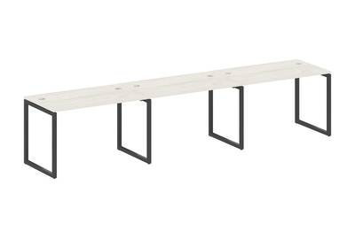 Бенч-стол на 3 раб.места на О-образном м/к Metal system quattro 40x40 40БО.СМ-3.2