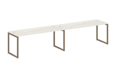 Бенч-стол на 2 раб.места на О-образном м/к Metal system quattro 40x40 40БО.СМ-2.5