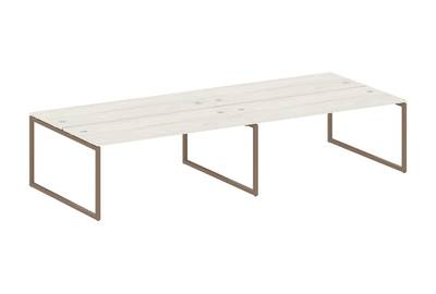 Бенч-стол на 4 раб.места на О-образном м/к Metal system quattro 40x40 40БО.СМ-4.5