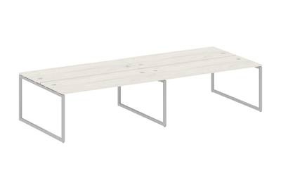 Бенч-стол на 4 раб.места на О-образном м/к Metal system quattro 40x40 40БО.СМ-4.5