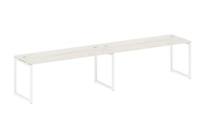 Бенч-стол на 2 раб.места на О-образном м/к Metal system quattro 40x40 40БО.СМ-2.5