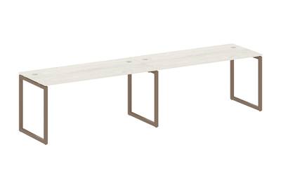 Бенч-стол на 2 раб.места на О-образном м/к Metal system quattro 40x40 40БО.СМ-2.4