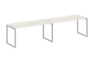 Бенч-стол на 2 раб.места на О-образном м/к Metal system quattro 40x40 40БО.СМ-2.4