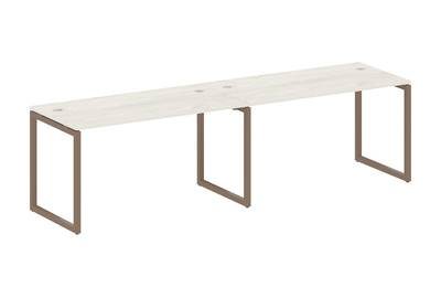 Бенч-стол на 2 раб.места на О-образном м/к Metal system quattro 40x40 40БО.СМ-2.3