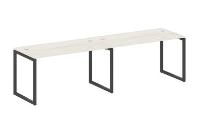 Бенч-стол на 2 раб.места на О-образном м/к Metal system quattro 40x40 40БО.СМ-2.3