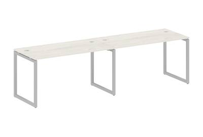 Бенч-стол на 2 раб.места на О-образном м/к Metal system quattro 40x40 40БО.СМ-2.3