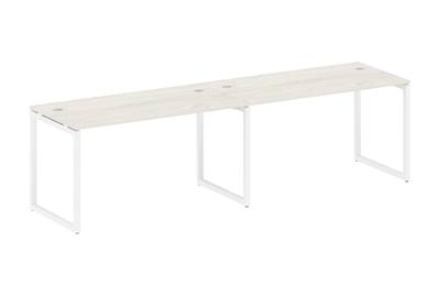 Бенч-стол на 2 раб.места на О-образном м/к Metal system quattro 40x40 40БО.СМ-2.3