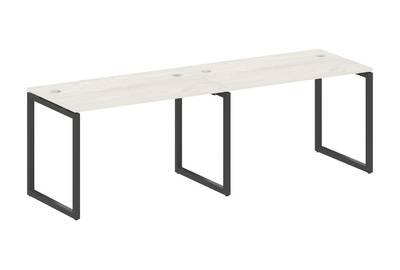 Бенч-стол на 2 раб.места на О-образном м/к Metal system quattro 40x40 40БО.СМ-2.2