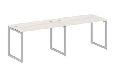 Бенч-стол на 2 раб.места на О-образном м/к Metal system quattro 40x40 40БО.СМ-2.2