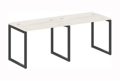 Бенч-стол на 2 раб.места на О-образном м/к Metal system quattro 40x40 40БО.СМ-2.1