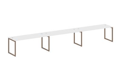 Бенч-стол на 3 раб.места на О-образном м/к Metal system quattro 40x40 40БО.СМ-3.5