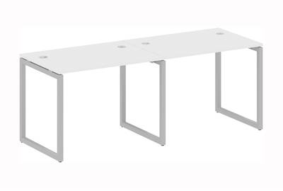 Бенч-стол на 2 раб.места на О-образном м/к Metal system quattro 40x40 40БО.СМ-2.1