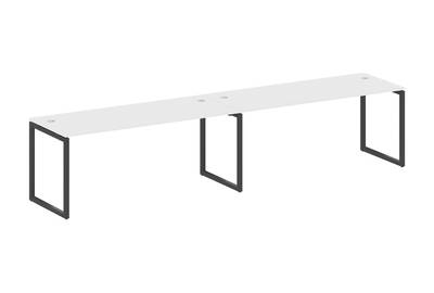 Бенч-стол на 2 раб.места на О-образном м/к Metal system quattro 40x40 40БО.СМ-2.5