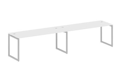 Бенч-стол на 2 раб.места на О-образном м/к Metal system quattro 40x40 40БО.СМ-2.5