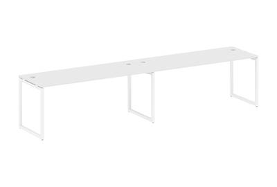 Бенч-стол на 2 раб.места на О-образном м/к Metal system quattro 40x40 40БО.СМ-2.5