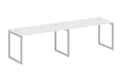 Бенч-стол на 2 раб.места на О-образном м/к Metal system quattro 40x40 40БО.СМ-2.3