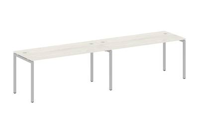 Бенч-стол на 2 раб.места на П-образном м/к Metal system quattro 40x40 40БП.СМ-2.4