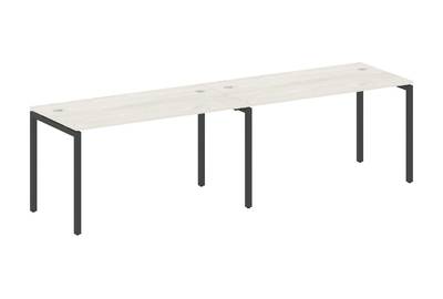 Бенч-стол на 2 раб.места на П-образном м/к Metal system quattro 40x40 40БП.СМ-2.3