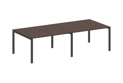 Переговорный стол (2 столешницы) Metal system style БП.ПРГ-2.3
