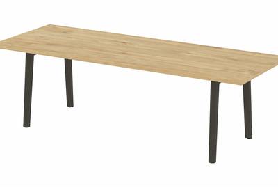 Стол переговорный на деревянных опорах Onix wood direct OW.PRG-25