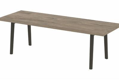 Стол переговорный на деревянных опорах Onix wood direct OW.PRG-25