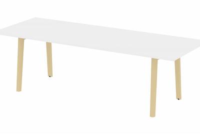 Стол переговорный на деревянных опорах Onix wood direct OW.PRG-25