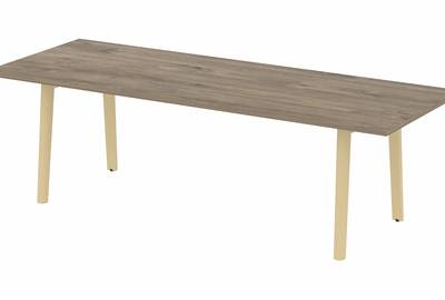 Стол переговорный на деревянных опорах Onix wood direct OW.PRG-25