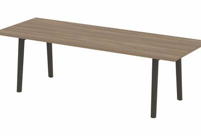 Стол переговорный на деревянных опорах Onix wood direct OW.PRG-25