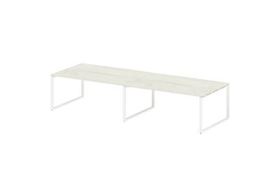Переговорный стол (2 столешницы) Metal system style БО.ПРГ-2.5