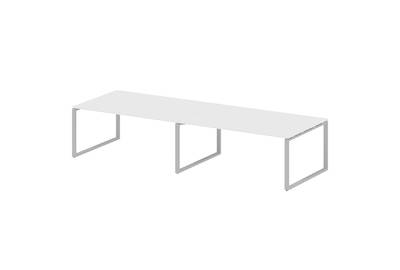 Переговорный стол (2 столешницы) Metal system style БО.ПРГ-2.5