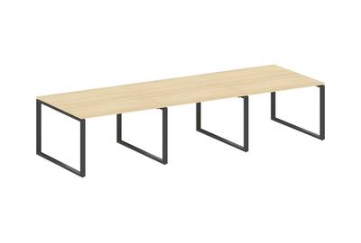 Переговорный стол (3 столешницы) Metal system style БО.ПРГ-3.2