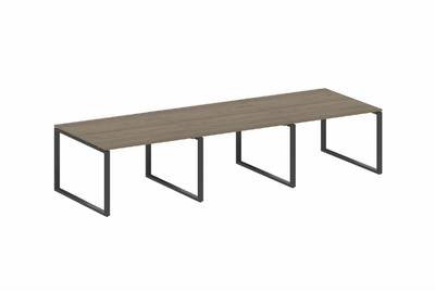Переговорный стол (3 столешницы) Metal system style БО.ПРГ-3.2