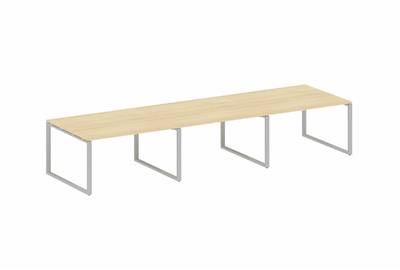 Переговорный стол (3 столешницы) Metal system style БО.ПРГ-3.3