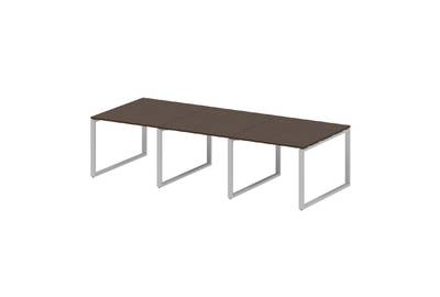 Переговорный стол (3 столешницы) Metal system style БО.ПРГ-3.1