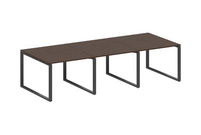 Переговорный стол (3 столешницы) Metal system style БО.ПРГ-3.1
