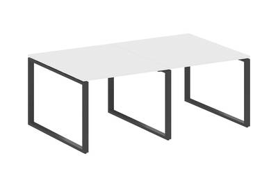 Переговорный стол (2 столешницы) Metal system style БО.ПРГ-2.1