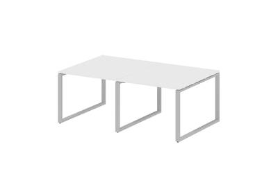 Переговорный стол (2 столешницы) Metal system style БО.ПРГ-2.1
