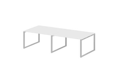 Переговорный стол (2 столешницы) Metal system style БО.ПРГ-2.3