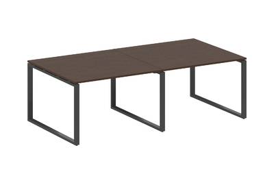 Переговорный стол (2 столешницы) Metal system style БО.ПРГ-2.2