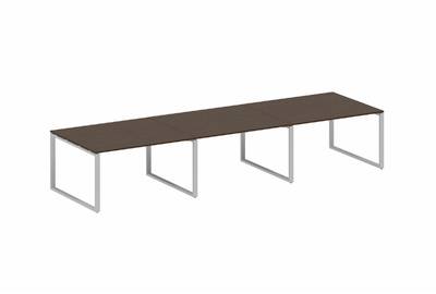 Переговорный стол (3 столешницы) Metal system style БО.ПРГ-3.3