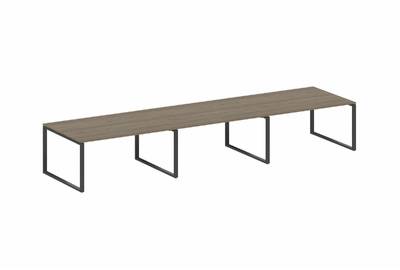 Переговорный стол (3 столешницы) Metal system style БО.ПРГ-3.4