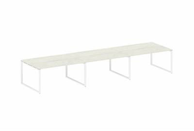 Переговорный стол (3 столешницы) Metal system style БО.ПРГ-3.4