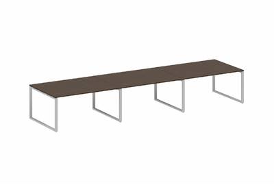 Переговорный стол (3 столешницы) Metal system style БО.ПРГ-3.4