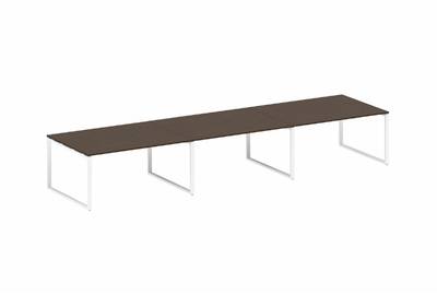 Переговорный стол (3 столешницы) Metal system style БО.ПРГ-3.4