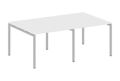 (2 столешницы) на П-образном м/к Metal system quattro 40x40 40БП.ПРГ-2.1