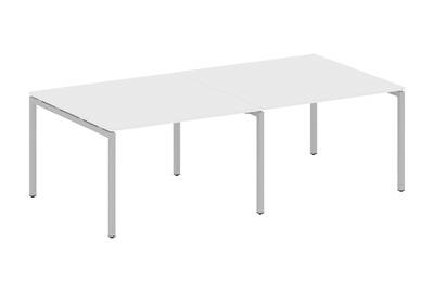 (2 столешницы) на П-образном м/к Metal system quattro 40x40 40БП.ПРГ-2.2