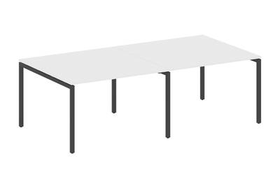 (2 столешницы) на П-образном м/к Metal system quattro 40x40 40БП.ПРГ-2.2