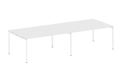 (2 столешницы) на П-образном м/к Metal system quattro 40x40 40БП.ПРГ-2.4